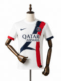 Camisa PSG - 2º Uniforme Jogador 2024/25 frente manequim fundo branco