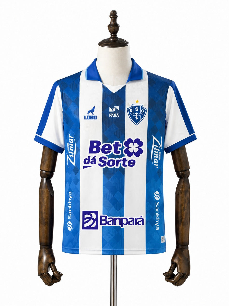 Paysandu 2026/27 Home Player Version Jersey – Front – Mannequin