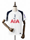 Camisa Tottenham Hotspur - 1º Uniforme Torcedor 2025/26 frente manequim fundo branco
