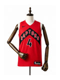 Camiseta NBA Toronto Raptors - 2ª Camisa (Away) frente manequim fundo branco padronizada