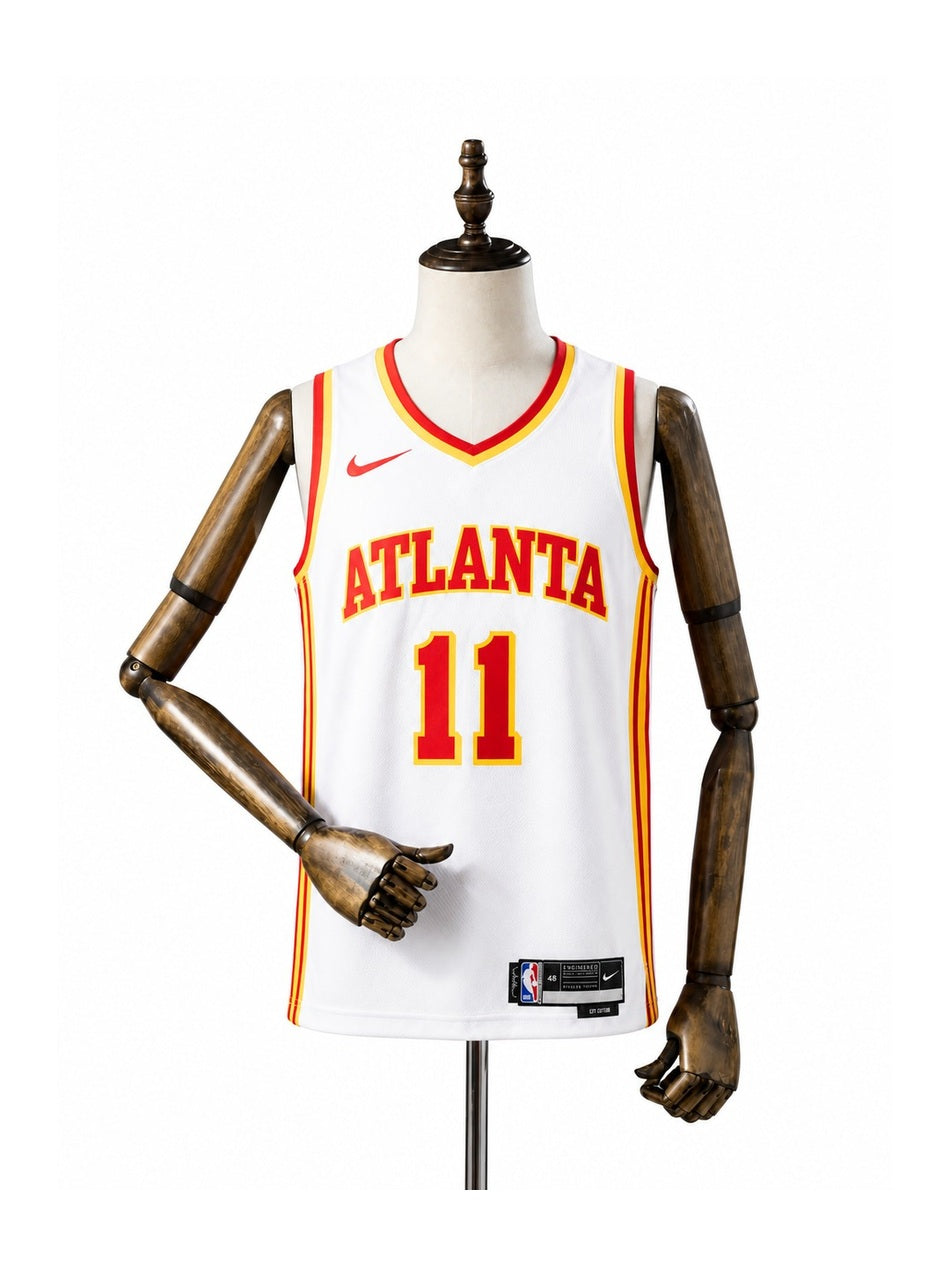 Camiseta NBA Atlanta Hawks - 2ª Camisa (Away) frente manequim fundo branco padronizada