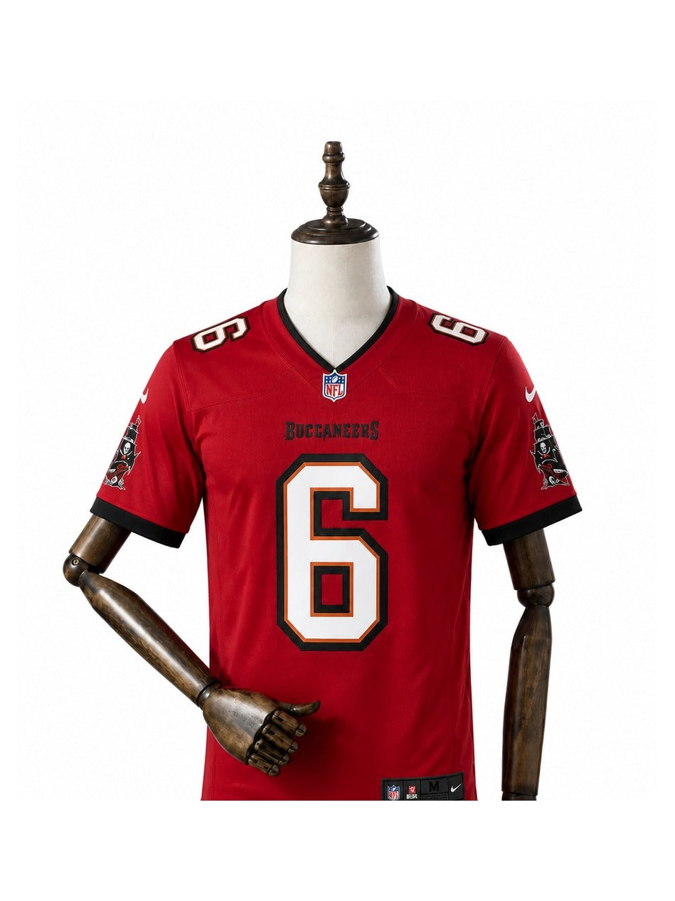 Camisa Tampa Bay Buccaneers Home (Titular) NFL frente manequim fundo branco