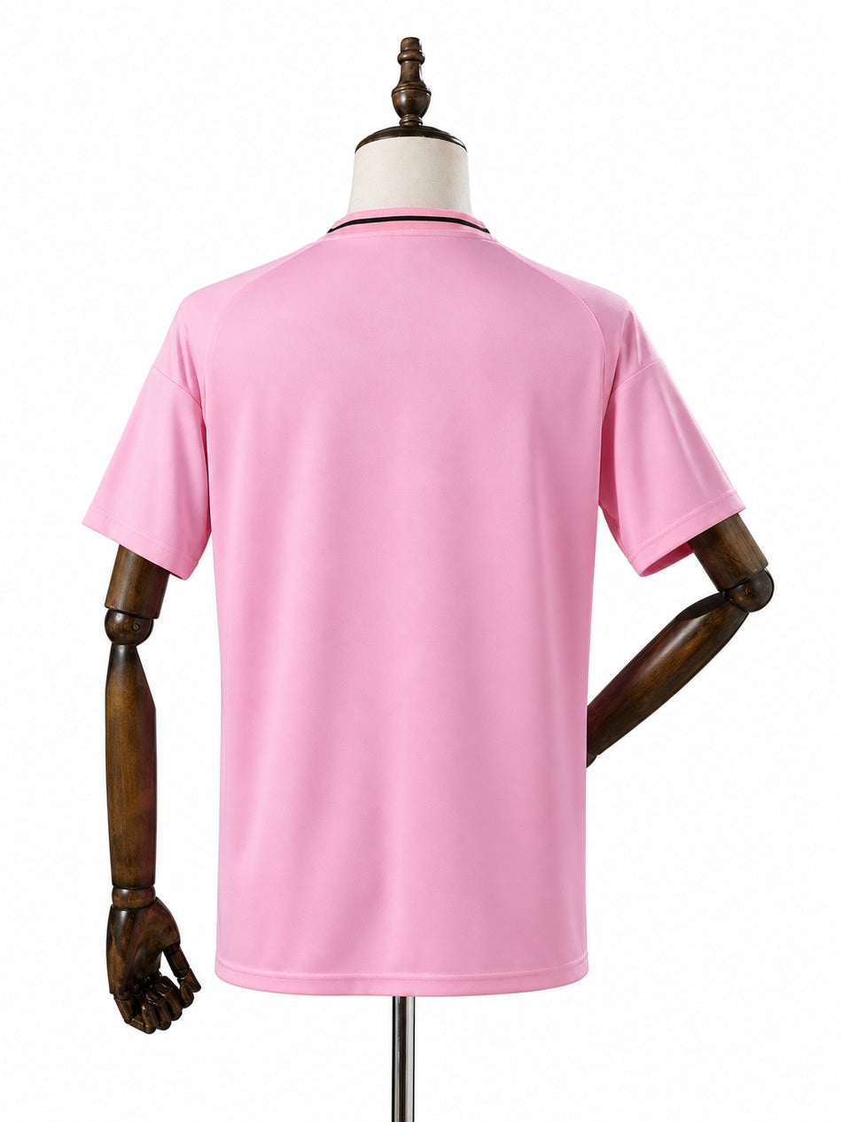 Internacional 2025 Pink Jersey back wood mannequin white background