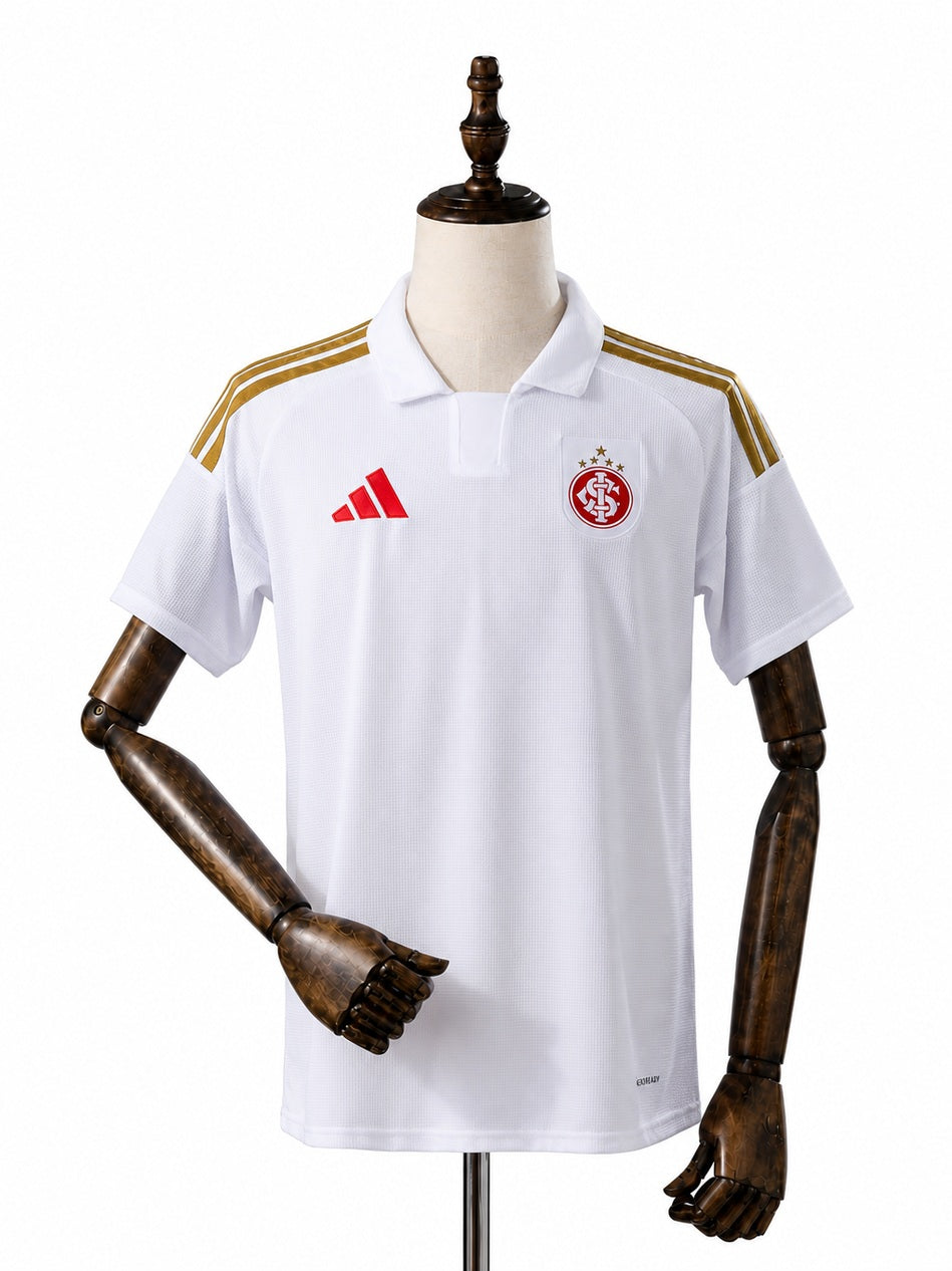 Internacional Away Jersey front wood mannequin white background