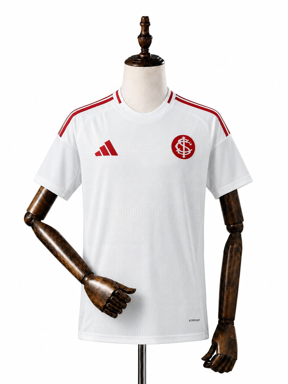 Internacional Away Jersey front wood mannequin white background