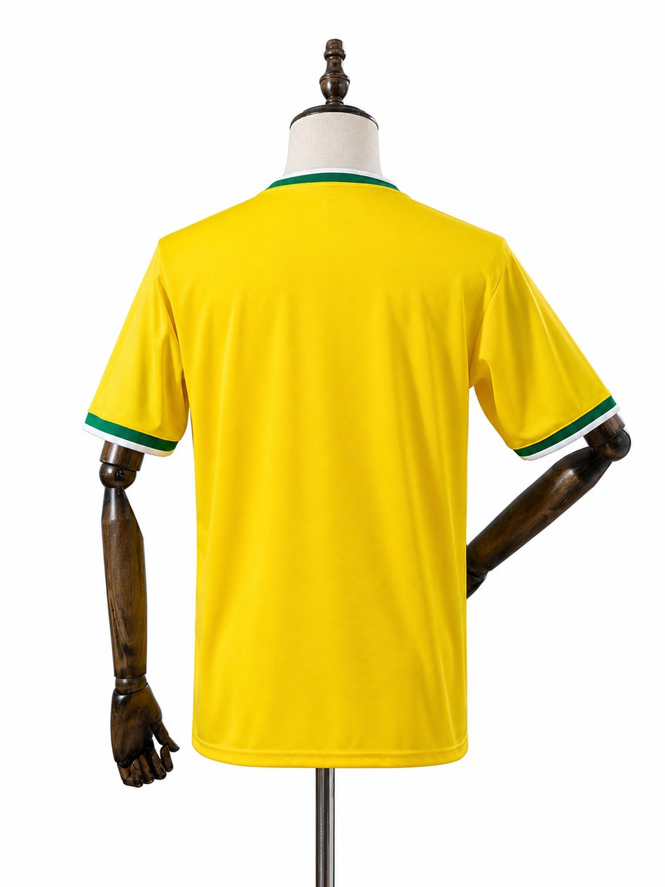 Internacional Brazil Edition Jersey back wood mannequin white background