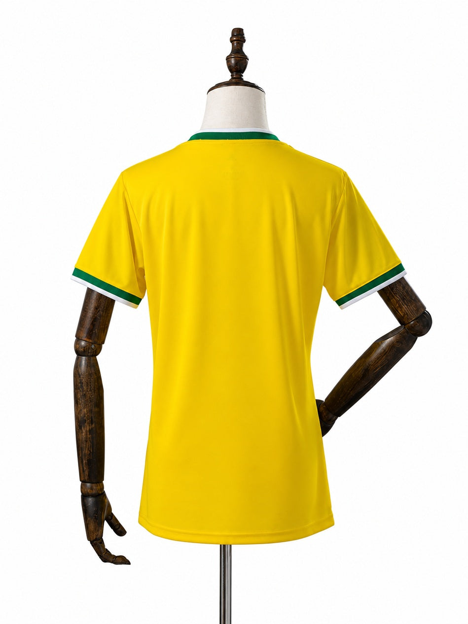 Internacional Special Edition Women Yellow Jersey back wood mannequin white background