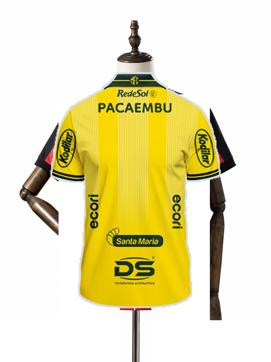 Mirassol 2026 Home Jersey back wood mannequin white background