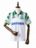 Palmeiras 1996 Away Retro Jersey front wood mannequin white background