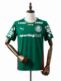 Palmeiras 2026/27 All sponsors Home Jersey front wood mannequin white background