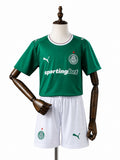 Palmeiras 2026/27 Home Jersey Kids Kit front wood mannequin white background