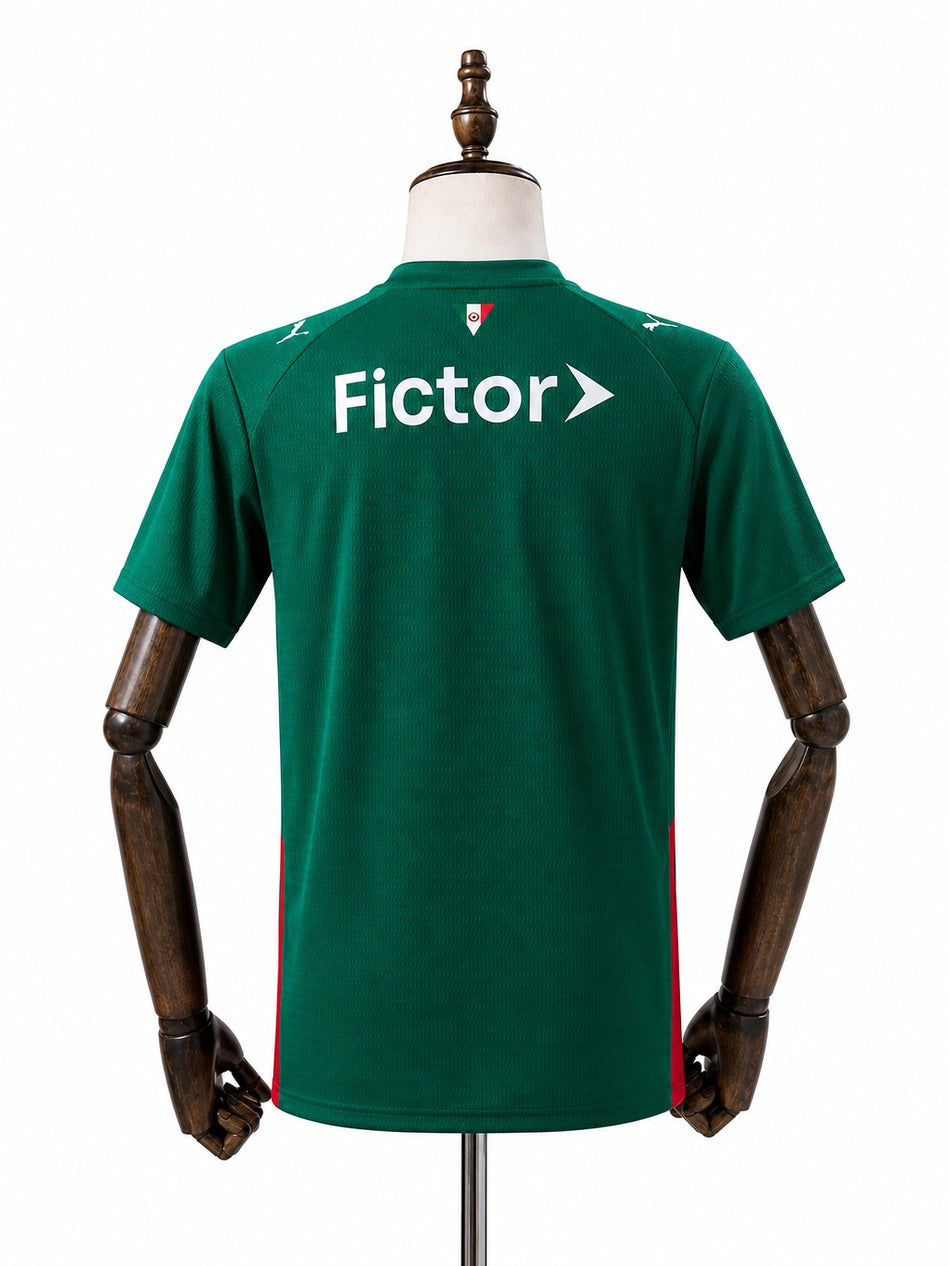Palmeiras 2026/27 Home Jersey Player Edition back wood mannequin white background