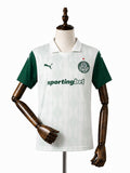Palmeiras 25/26 Women Palmeiras Away white Jersey front wood mannequin white background