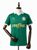 Palmeiras Home player Version jersey front wood mannequin white background