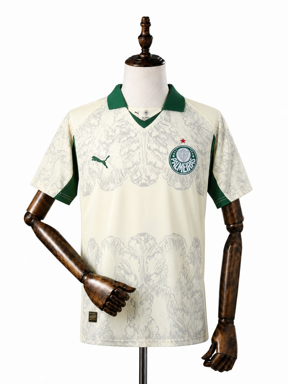 Palmeiras Mundial de Clubes KIDSUPER Jersey front wood mannequin white background