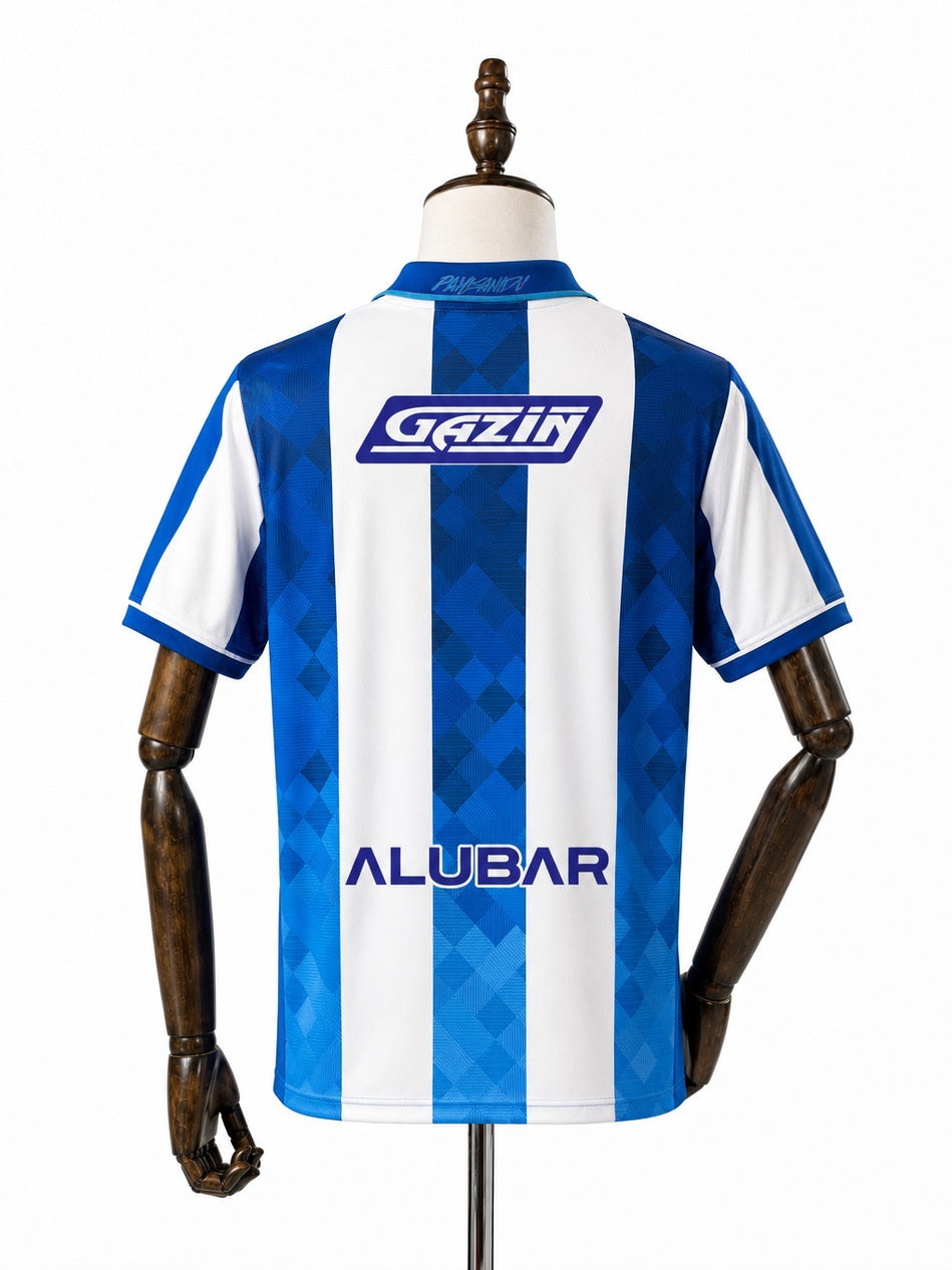 Paysandu Para Home Jersey All Sponsor back wood mannequin white background