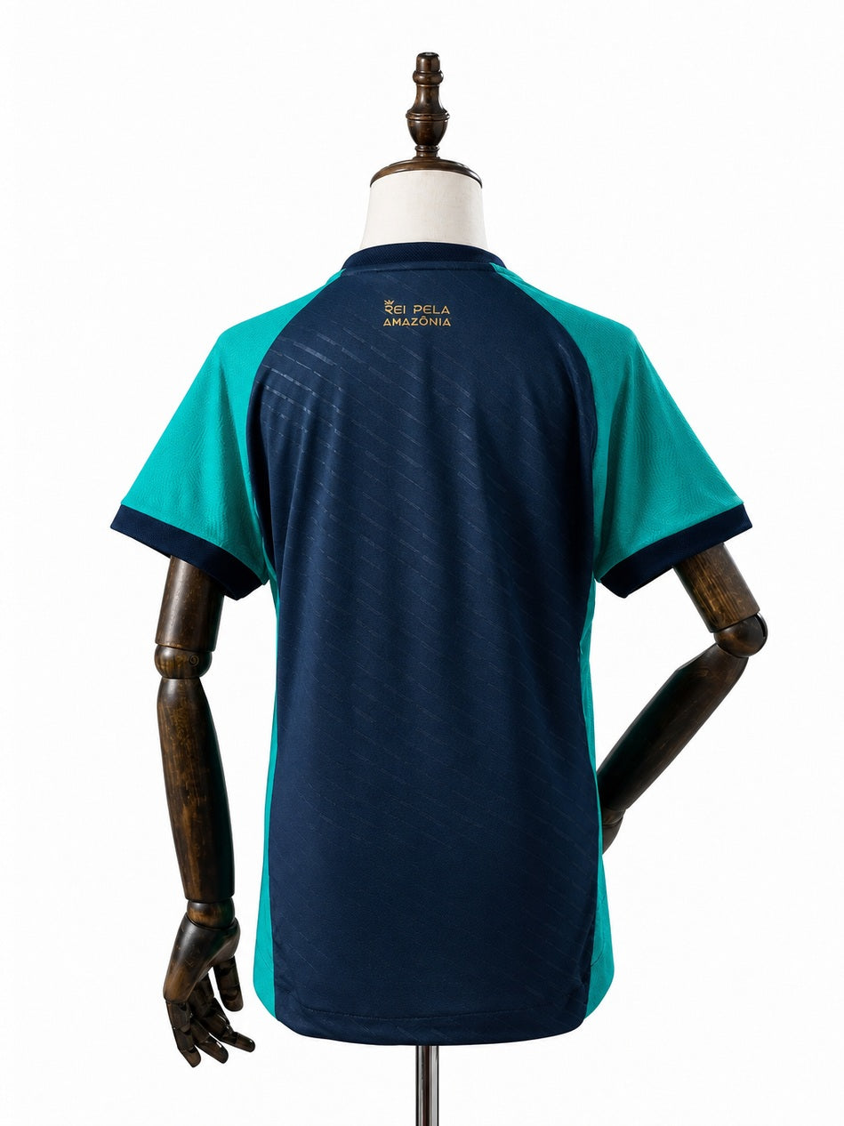 Remo Special Edition Blue Women Jersey back wood mannequin white background