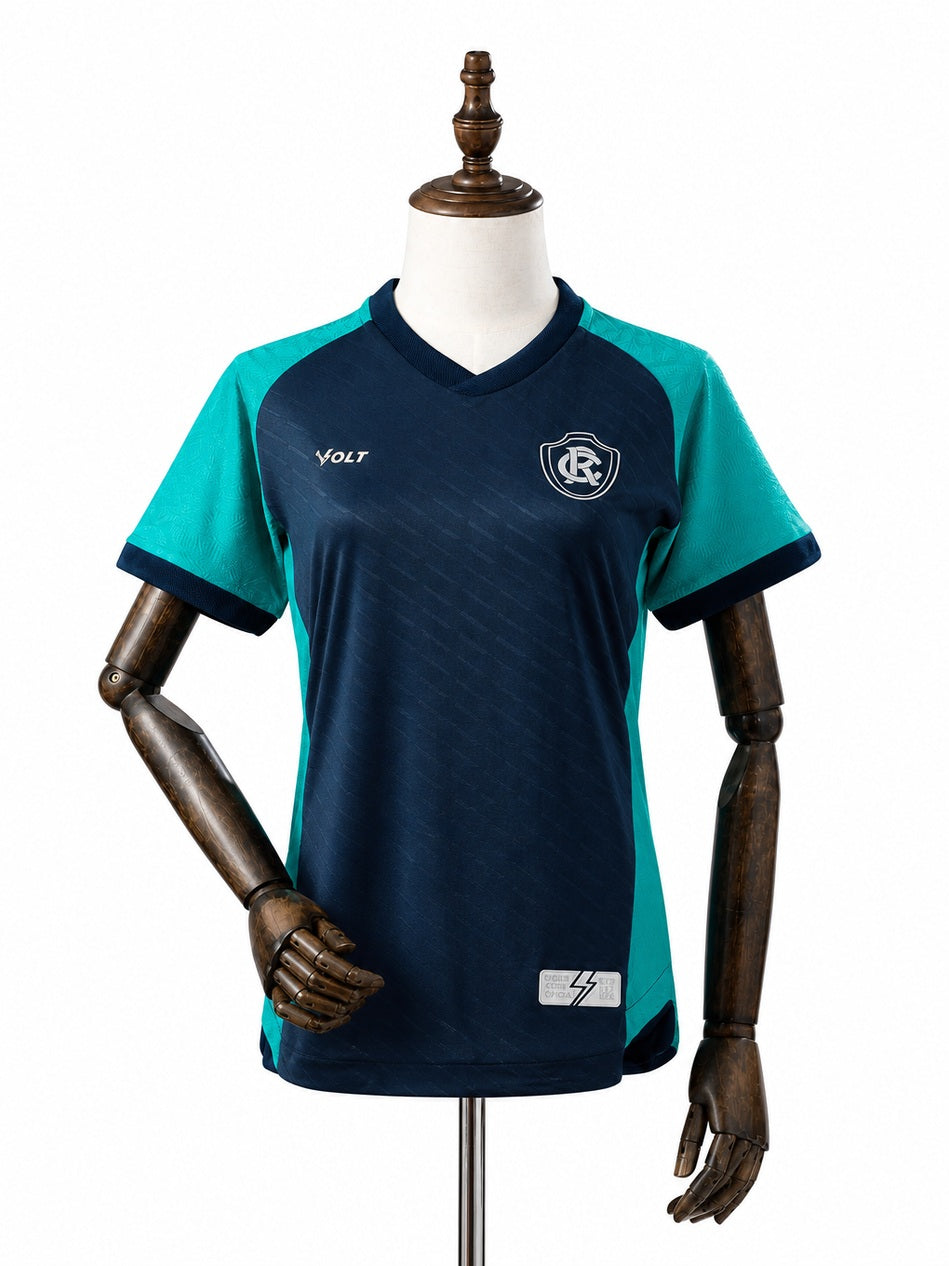 Remo Special Edition Blue Women Jersey front wood mannequin white background