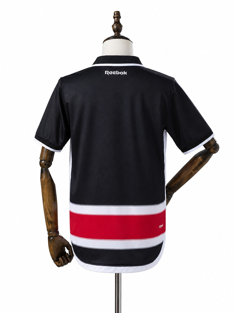 Santa Cruz 26/27 Home Jersey back wood mannequin white background