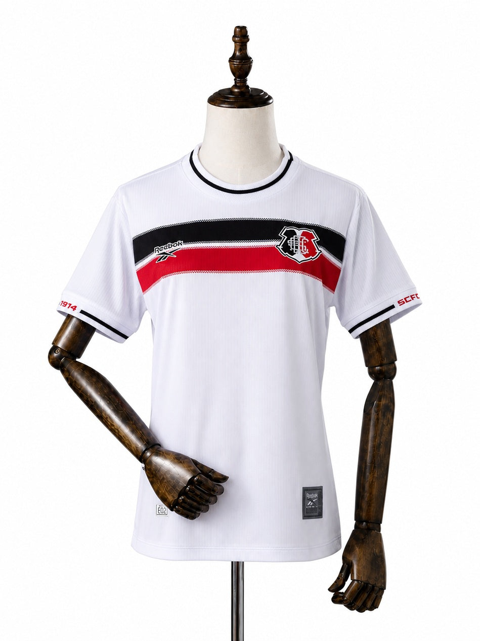 Santa Cruz 2627 Away Women's Jersey front wood mannequin white background