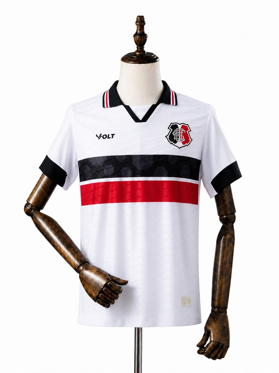 Santa Cruz Away Jersey front wood mannequin white background