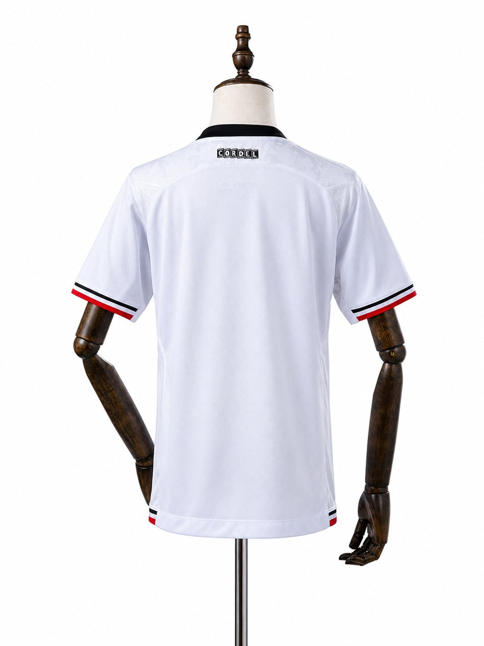 Santa Cruz Away Women Jersey back wood mannequin white background
