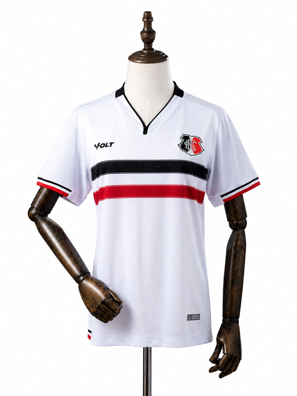 Santa Cruz Away Women Jersey front wood mannequin white background