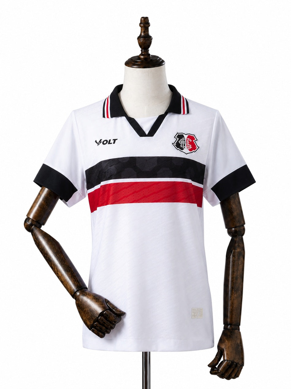 Santa Cruz Away Women Jersey front wood mannequin white background