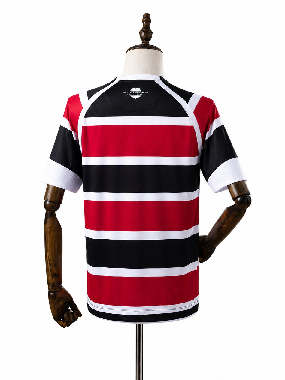 Santa Cruz Home Jersey back wood mannequin white background