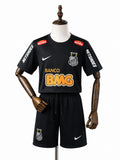 Santos 12/13 Away Retro Kids Kit Jersey front wood mannequin white background