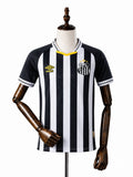 Santos Away Player Version Jersey front wood mannequin white background