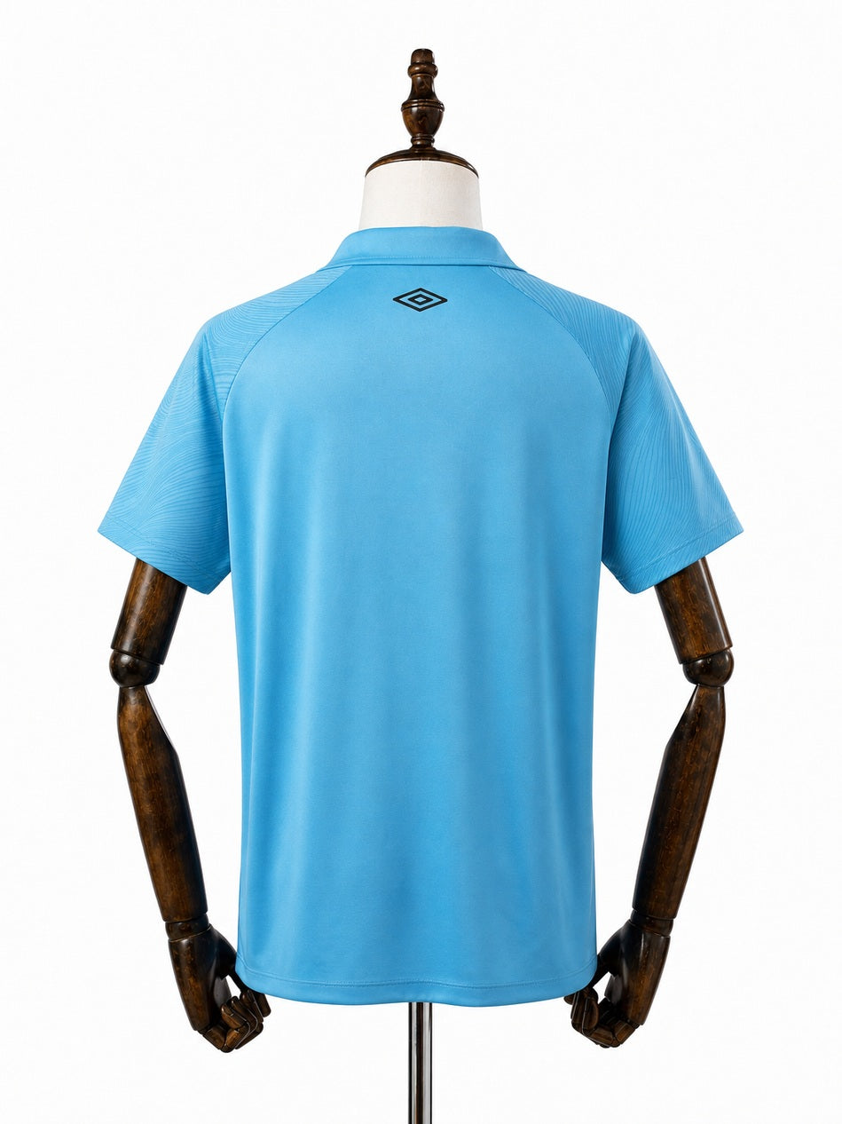 Santos FC Third Away Game Jersey back wood mannequin white background