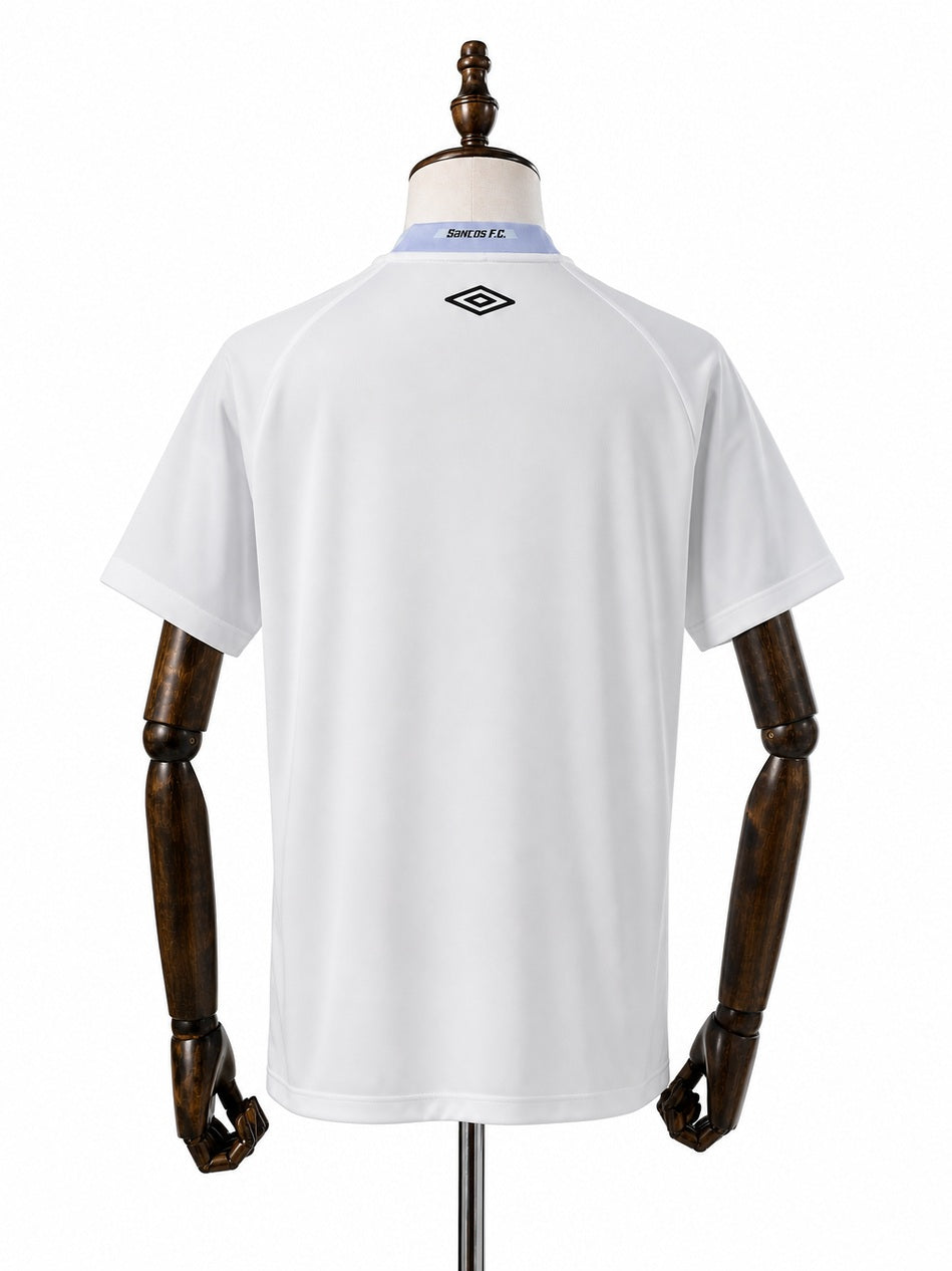 Santos home Jersey back wood mannequin white background
