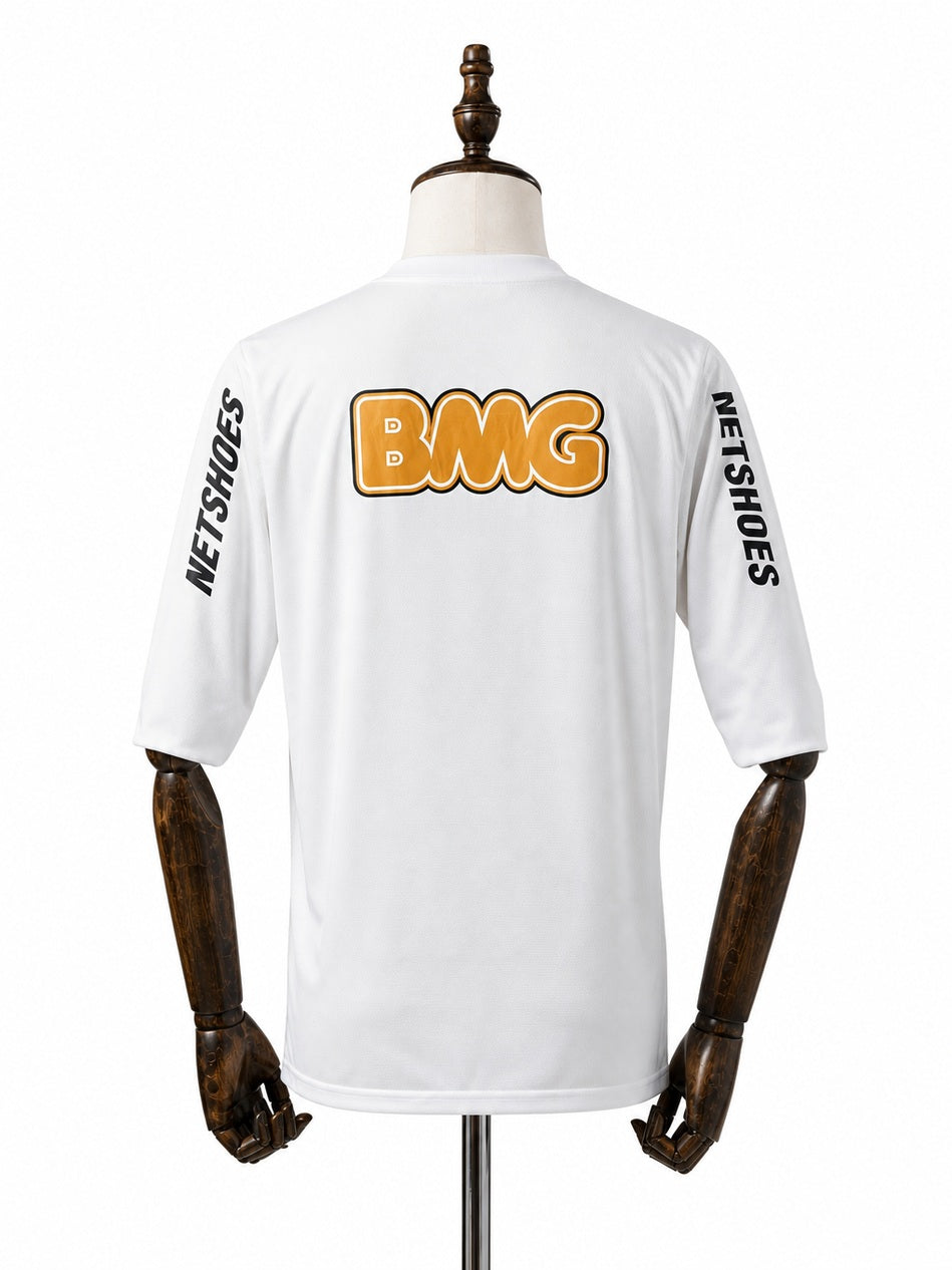 Santos Home Retro Long Sleeve Jersey back wood mannequin white background
