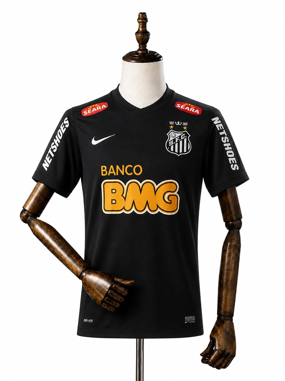 Santos Retro Jersey Santos FC Away 2011/12 front wood mannequin white background