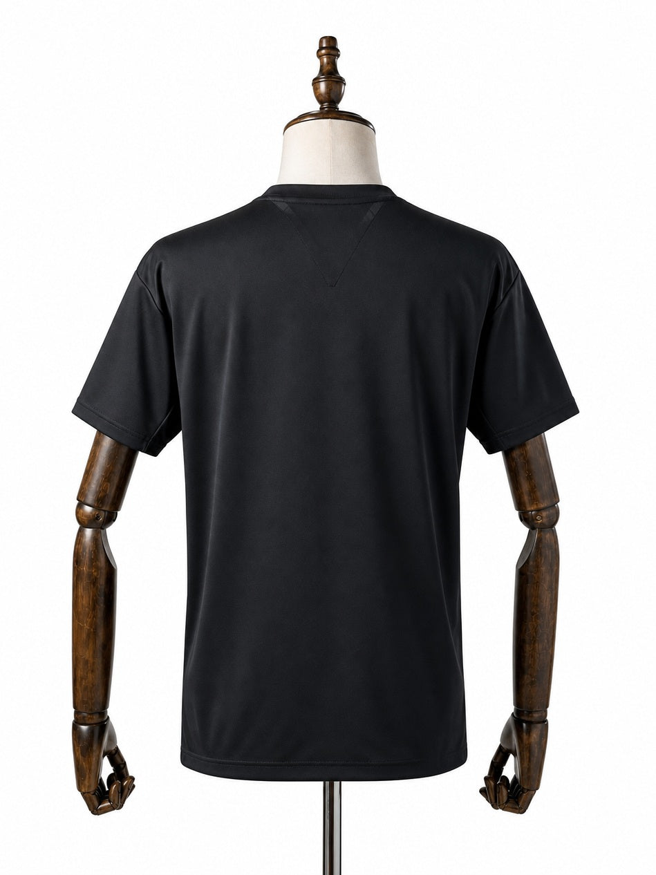Santos Special Edition black Jersey back wood mannequin white background