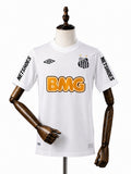 Santos Vintage Jersey Retro NEYMAR JR #11 Santos FC Home 2012 front wood mannequin white background