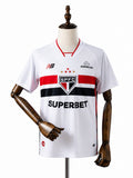 São Paulo 2026/27 Home Jersey front wood mannequin white background