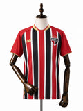 São Paulo Away Jersey front wood mannequin white background