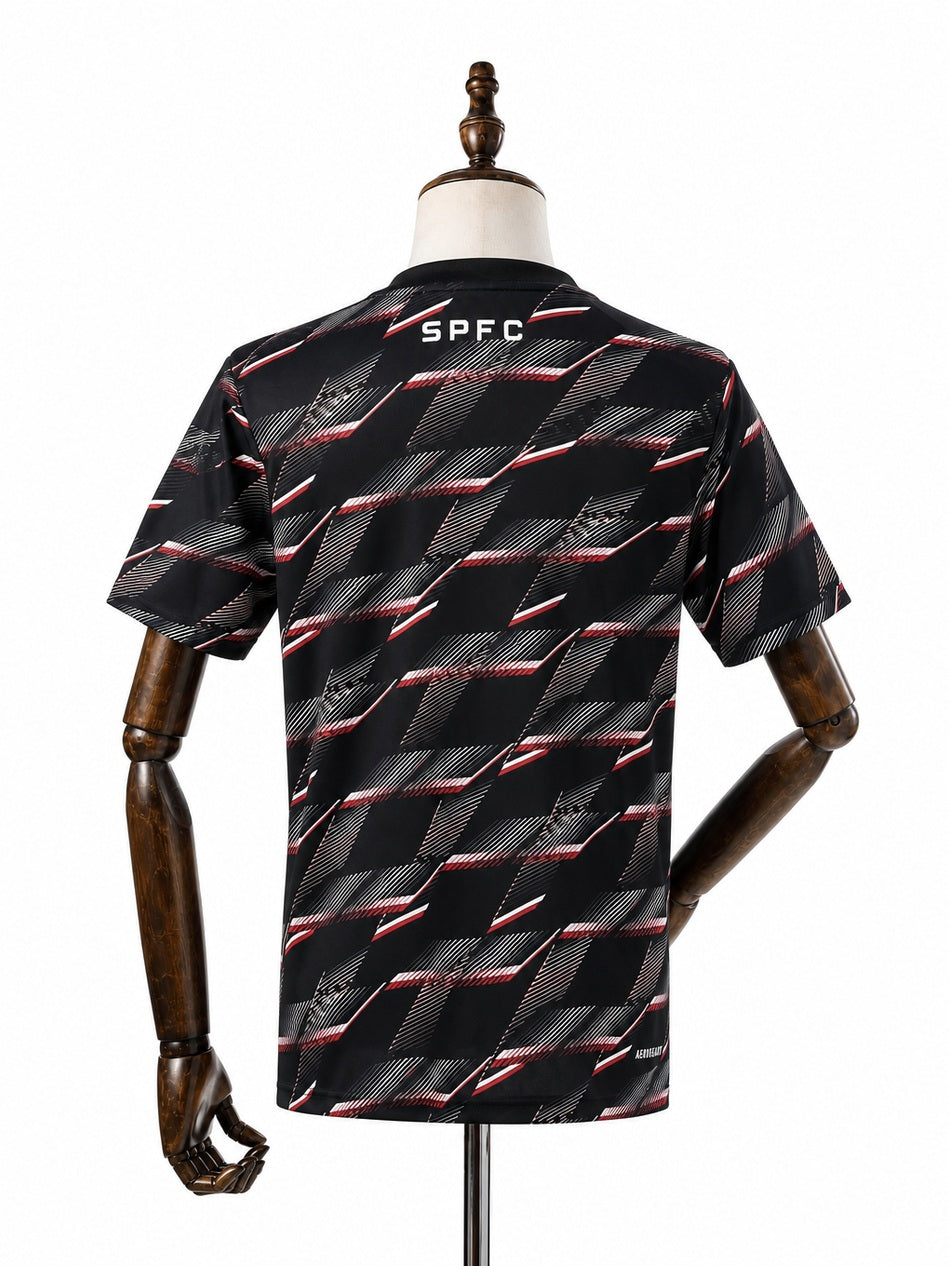 São Paulo Pre-Match Suit Kit back wood mannequin white background