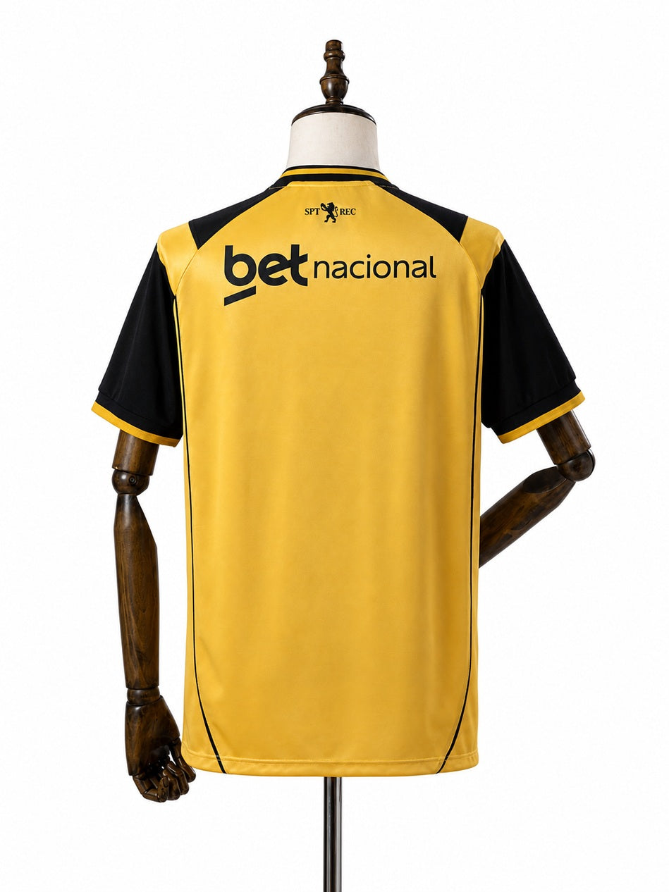 Sport Recife 26/27 Away Jersey back wood mannequin white background