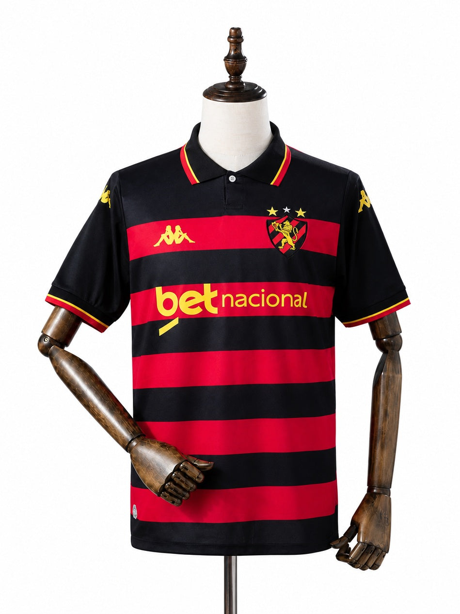 Sport Recife 26/27 Home Jersey front wood mannequin white background