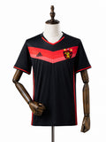 Sport Recife Black Retro Jersey front wood mannequin white background
