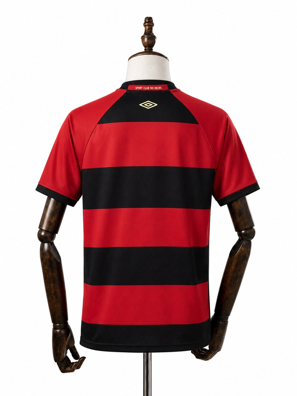 Sport Recife Home Kids Kit back wood mannequin white background