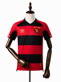 Sport Recife Home Stadium Player Version Jersey front wood mannequin white background