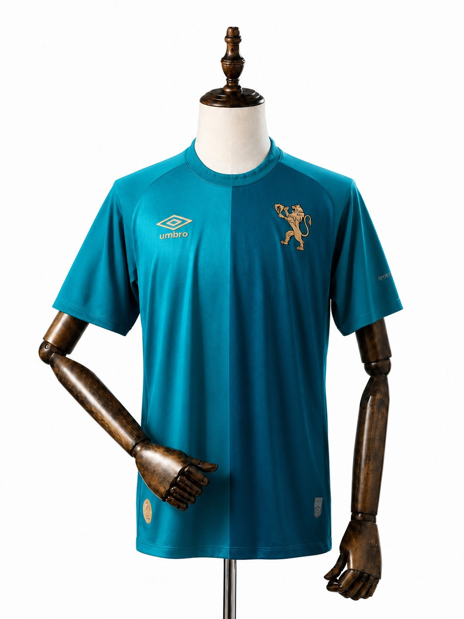 Sport Recife Third Away Jersey front wood mannequin white background