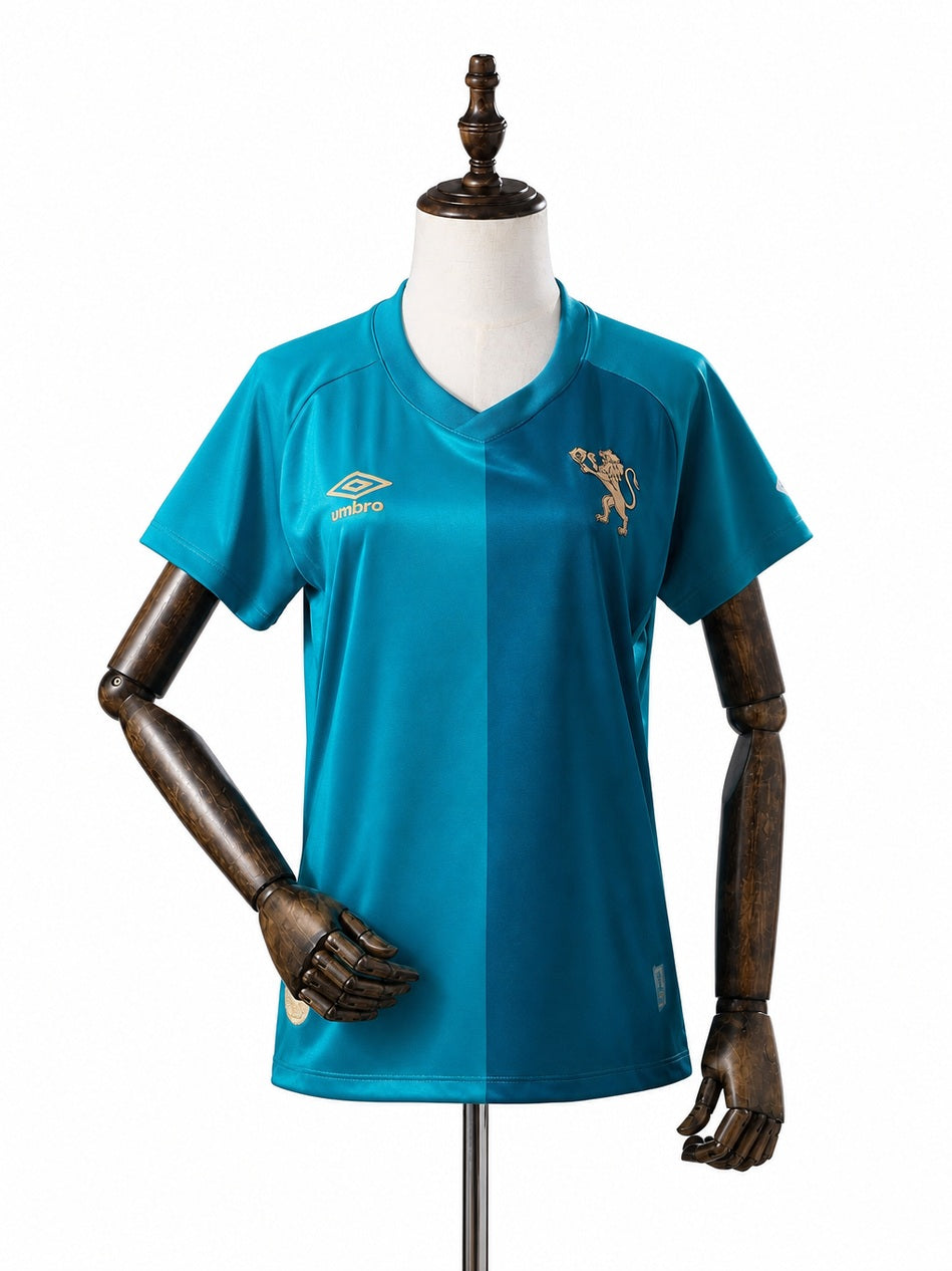 Sport Recife Third Away Women Jersey front wood mannequin white background