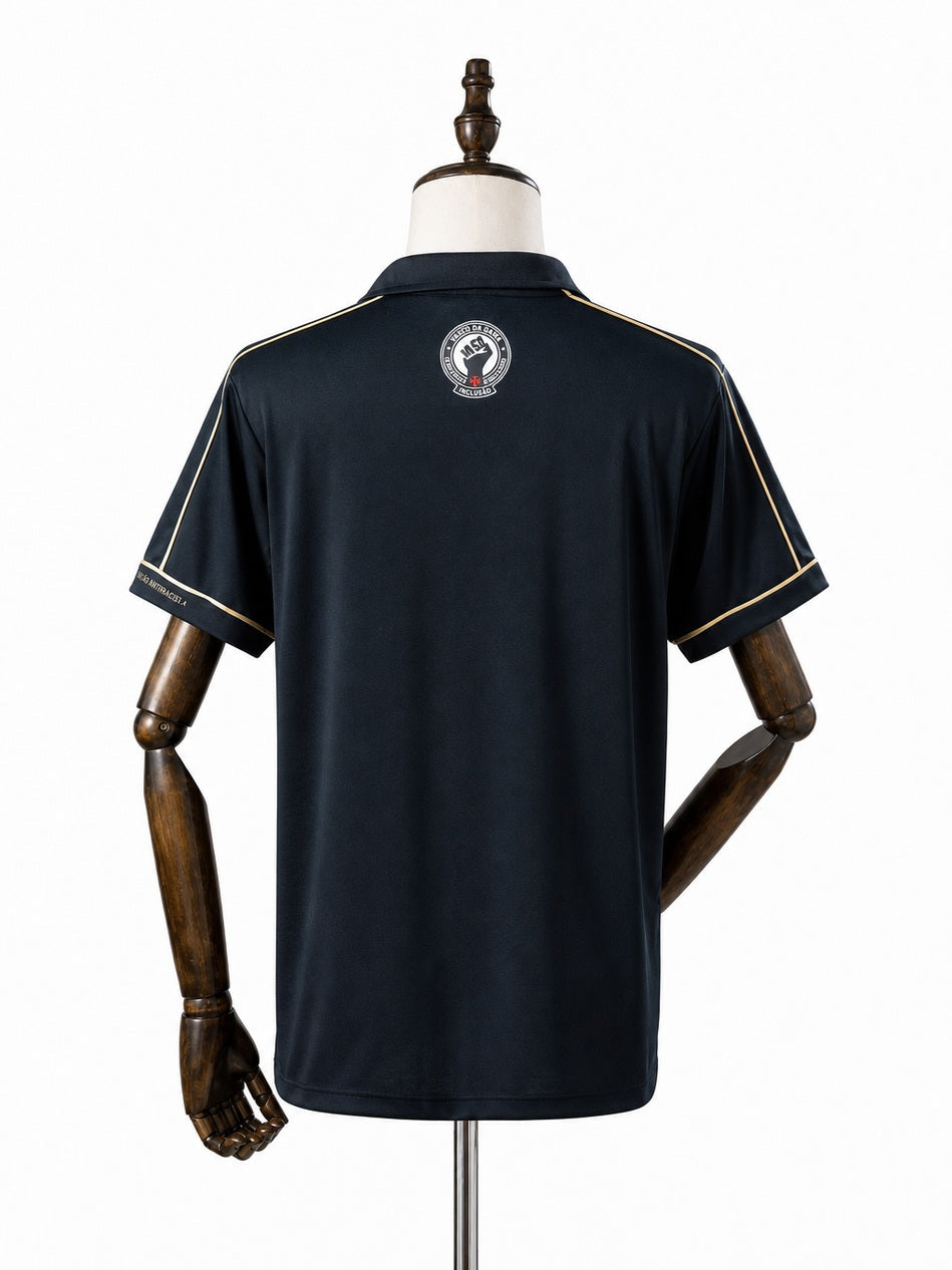 Vasco 25/26 Historic Anti/Racism Action Commemorative Edition Jersey back wood mannequin white background