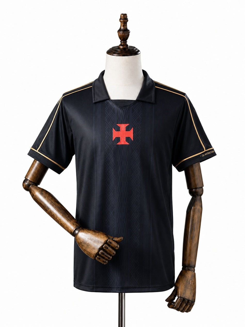 Vasco 25/26 Historic Anti/Racism Action Commemorative Edition Jersey front wood mannequin white background