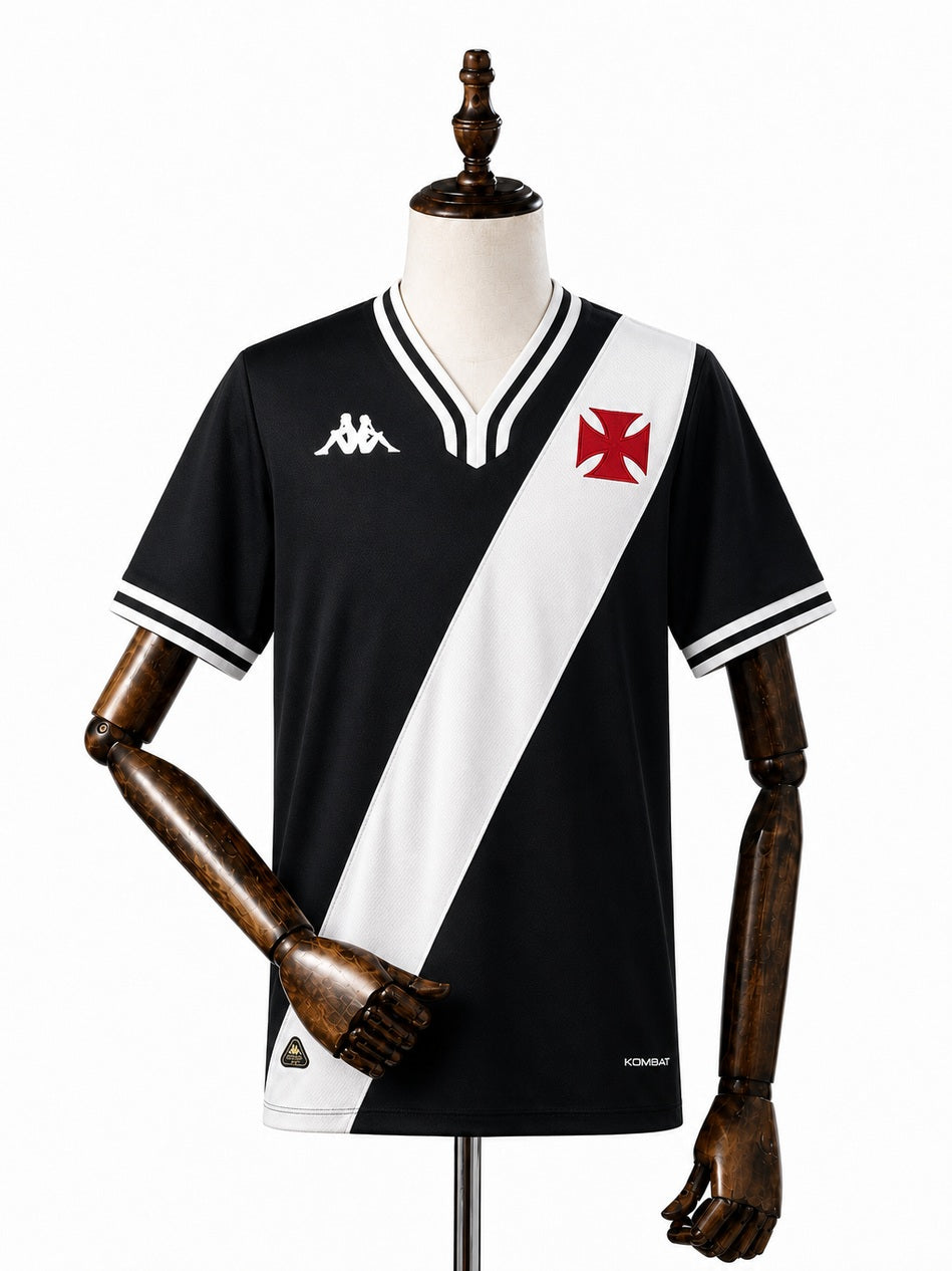 Vasco Black Jersey front wood mannequin white background